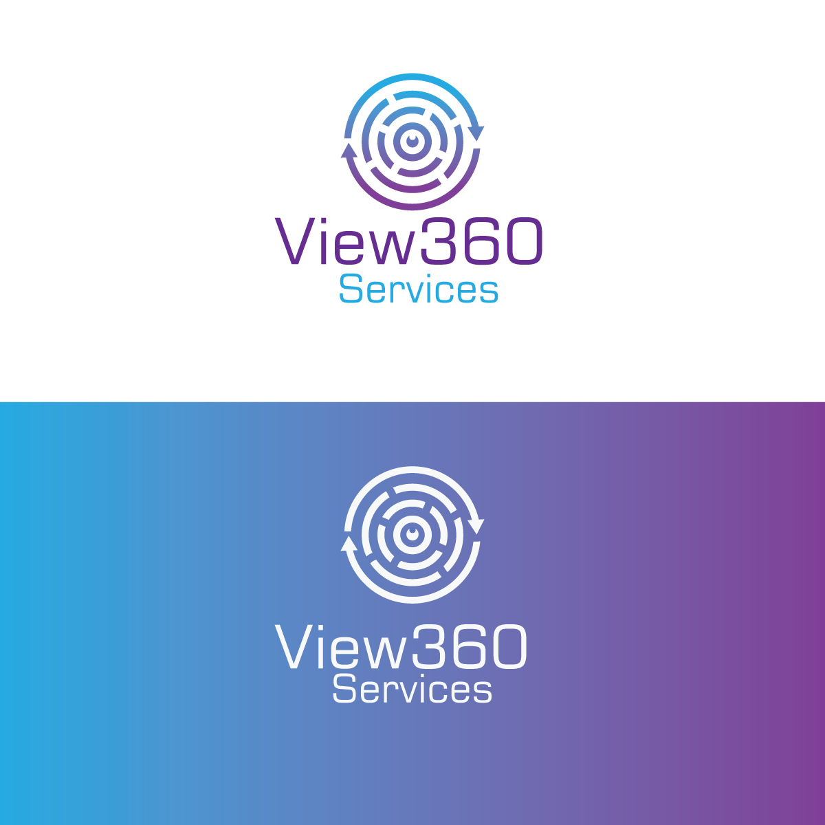 Logo Design by brand maker for View360 Services | Design #21837146