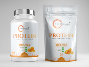 Packaging Design by Navisol Creatives for Sun Organica Nutrition | Design: #21846813