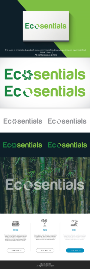 Ecosentials  | Diseño de Logo por Riv.