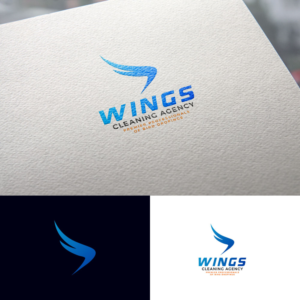 Wings- cleaning agency - premier professionals of bird dropings | Logo Design by Gisella Guzmán