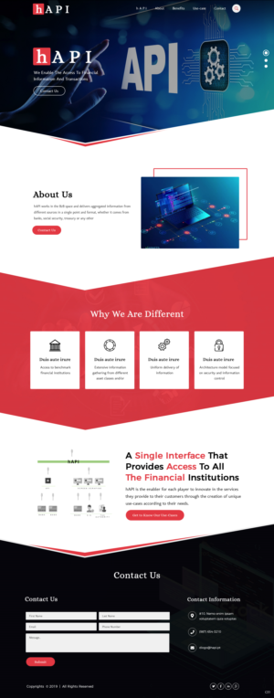 Web Design par pb pour ce projet | Design : #21838165