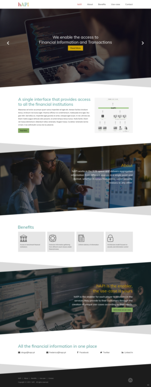 Web Design par pb pour ce projet | Design : #21838168