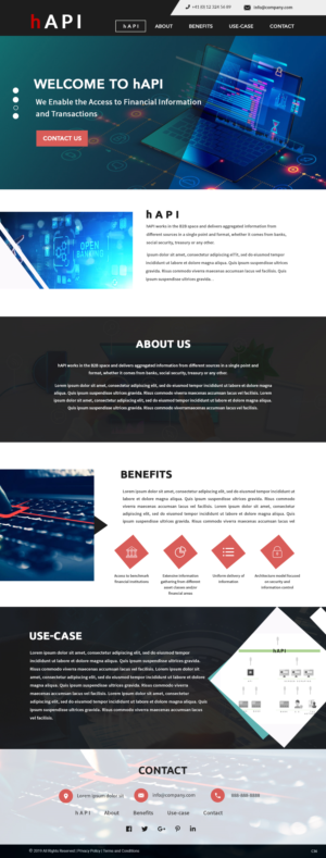 Web Design par pb pour ce projet | Design : #21838169