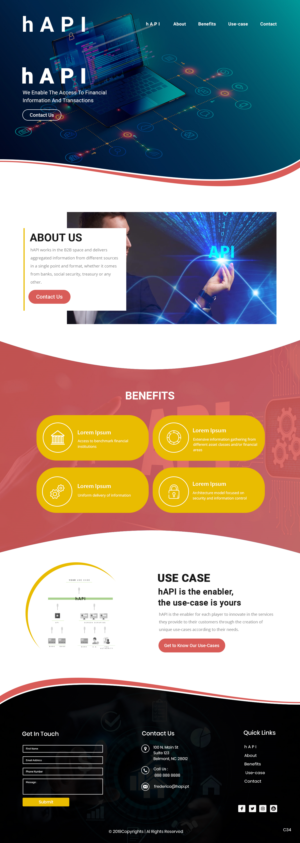 Web Design par pb pour ce projet | Design : #21838171