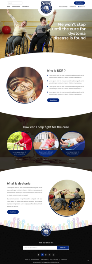 Web Design by pb for this project | Design: #21860814