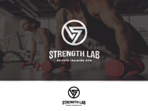 Strength Lab - Private Training Gym  | Logo Design by dharlan