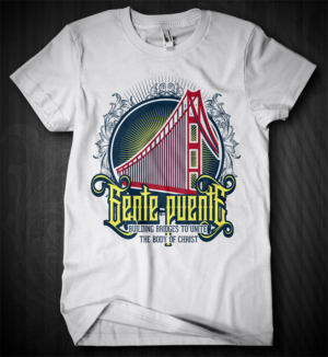 Design t-shirt for Catholic Gente Puente (bridge builders) | T-Shirt-Design von Jonya
