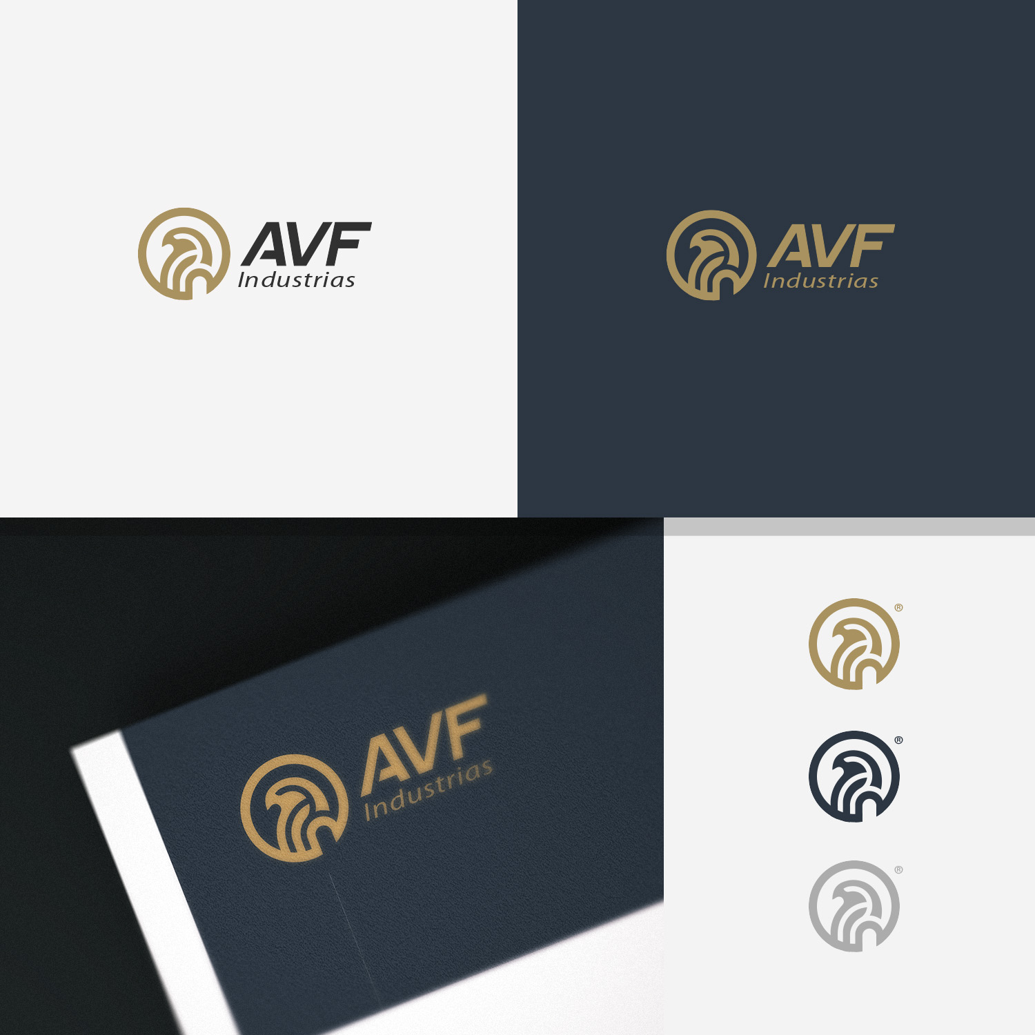 Logo Design by kresh for Industrias AVF S.A de C.V. | Design #22115876