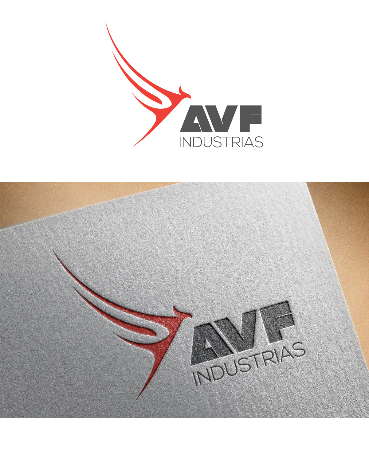 Logo Design by Maxo-Biz for Industrias AVF S.A de C.V. | Design #21892152