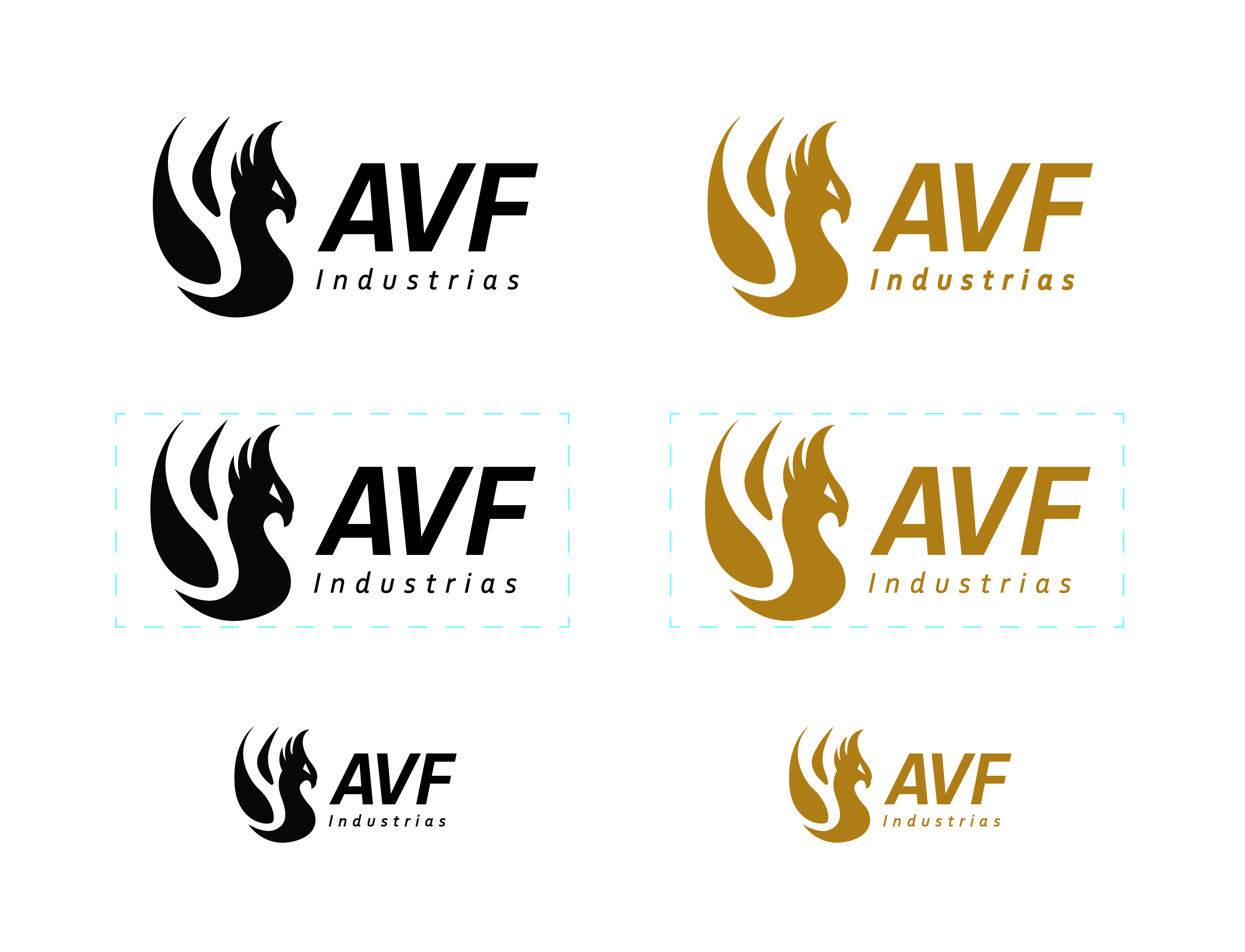 Logo Design by Nishi 4 for Industrias AVF S.A de C.V. | Design #22026978