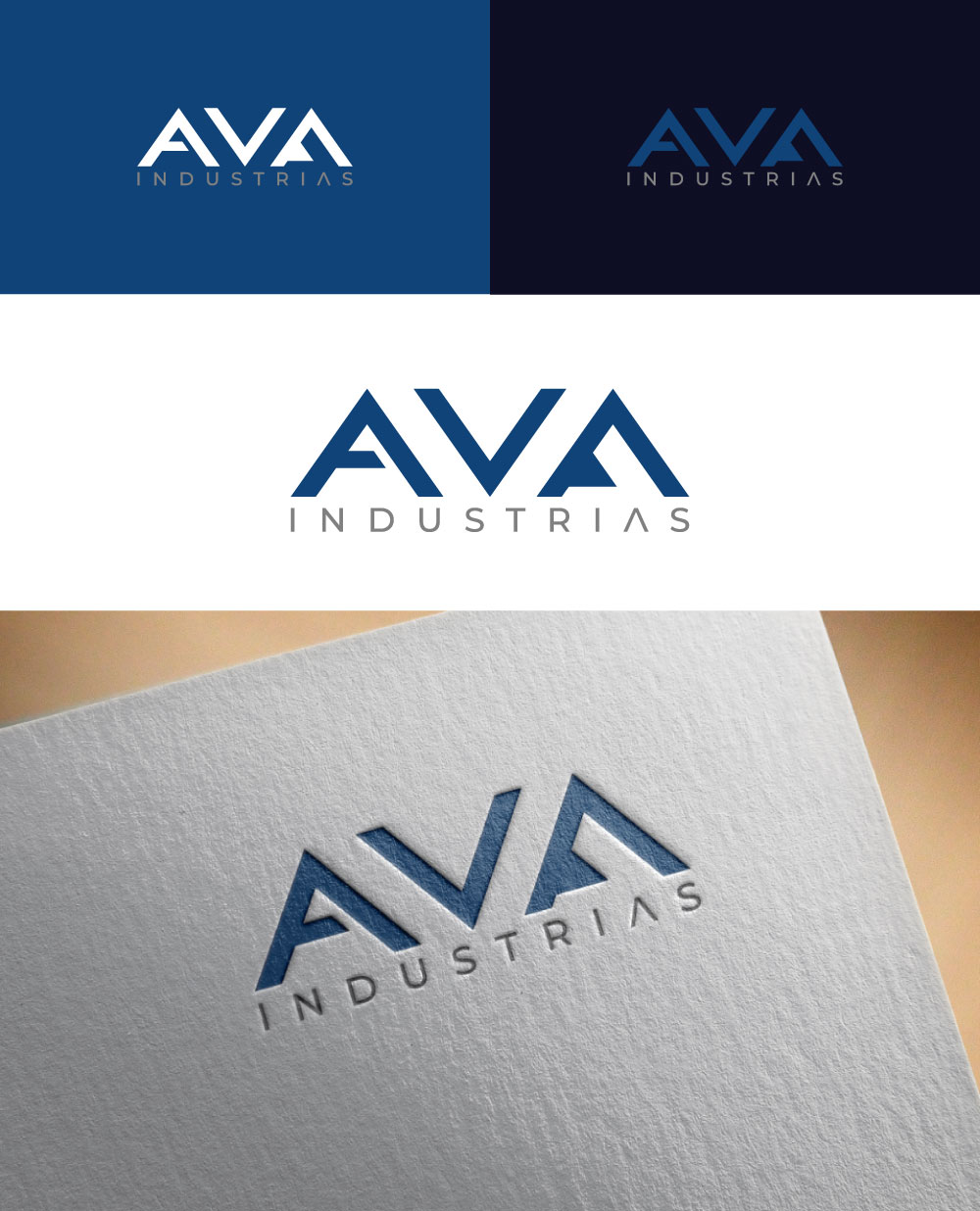 Logo Design by Ash_king for Industrias AVF S.A de C.V. | Design #21847107
