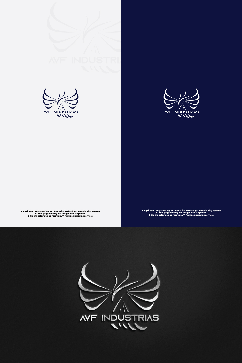 Logo Design by syedsaddique 2 for Industrias AVF S.A de C.V. | Design #22265034