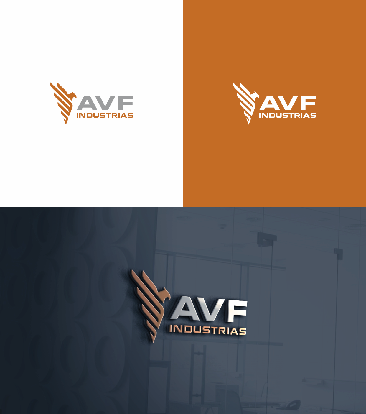Logo Design by creativechauhan1989 for Industrias AVF S.A de C.V. | Design #21862719