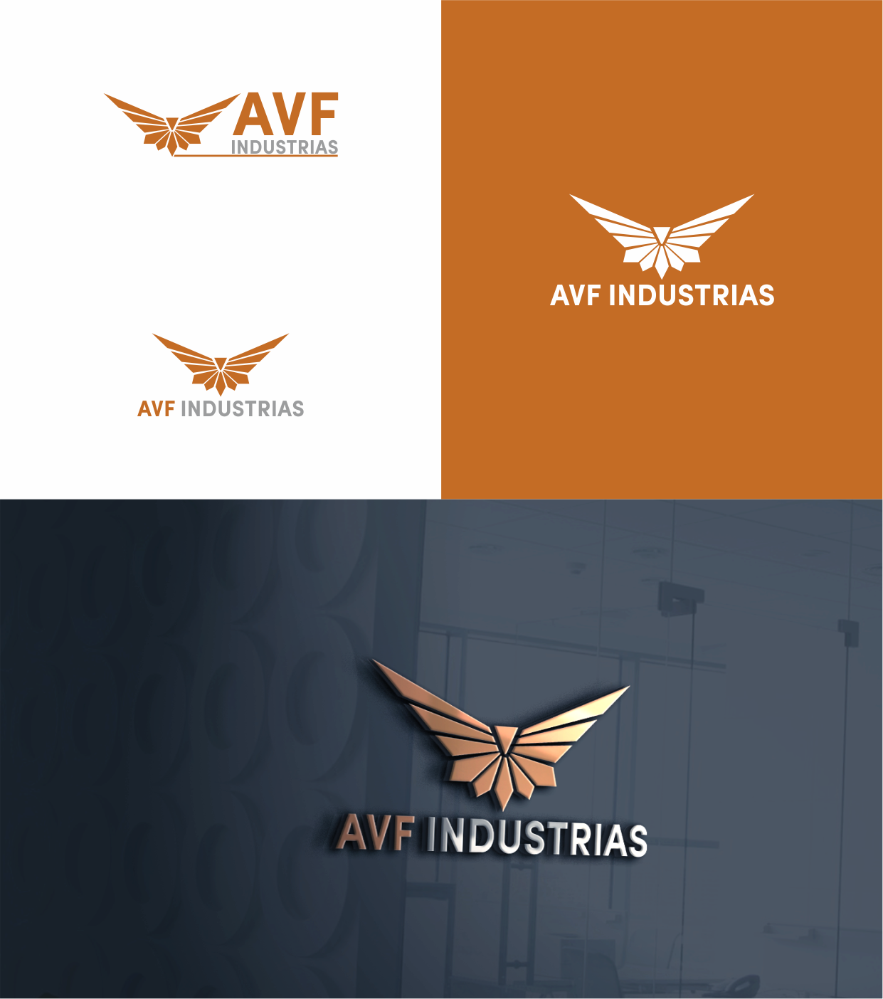 Diseño de Logo por creativechauhan1989 para Industrias AVF S.A de C.V. | Diseño #22027706