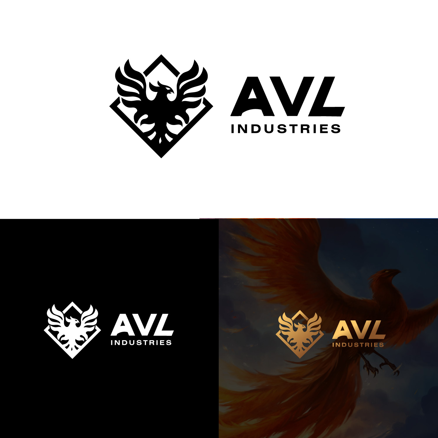 Logo Design by logo mojo for Industrias AVF S.A de C.V. | Design #21848942