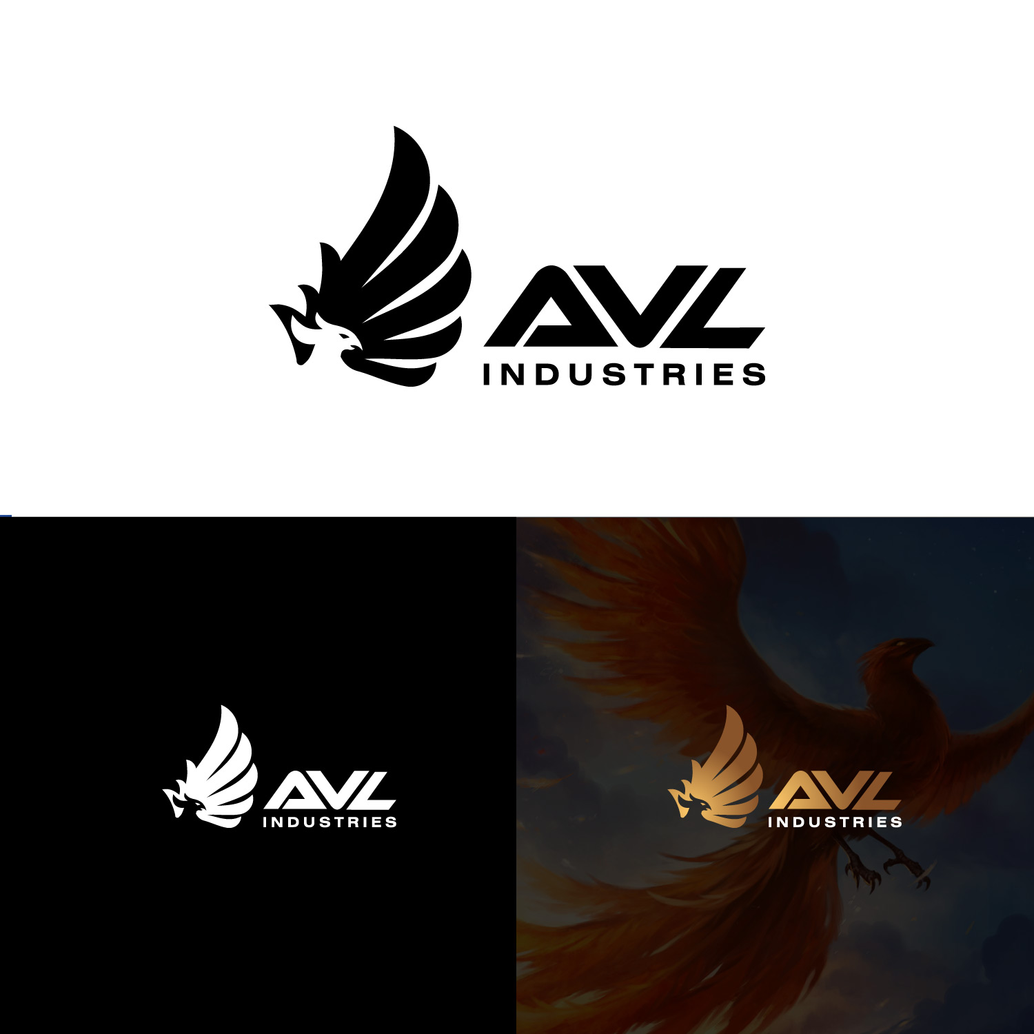 Logo Design by logo mojo for Industrias AVF S.A de C.V. | Design #21848943