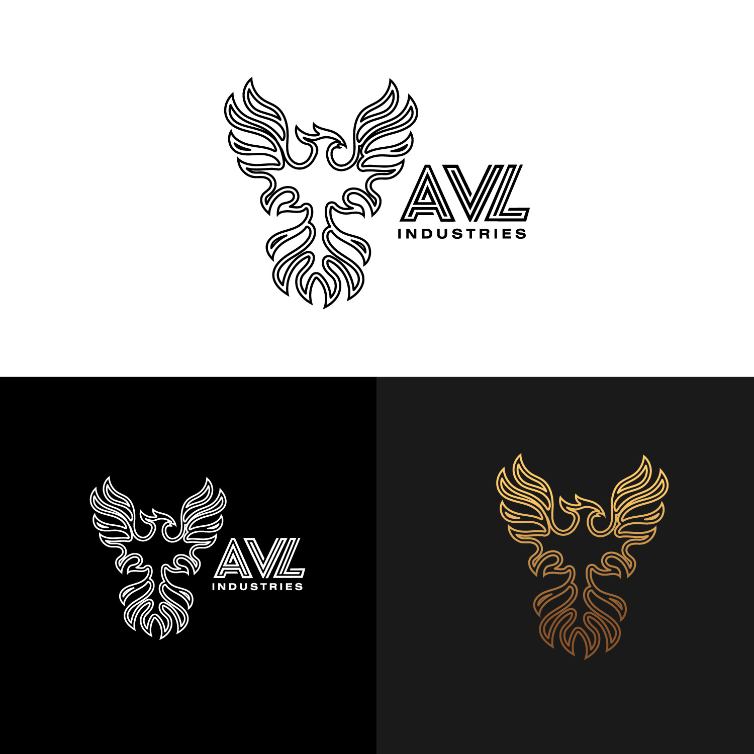 Logo Design by logo mojo for Industrias AVF S.A de C.V. | Design #21848944