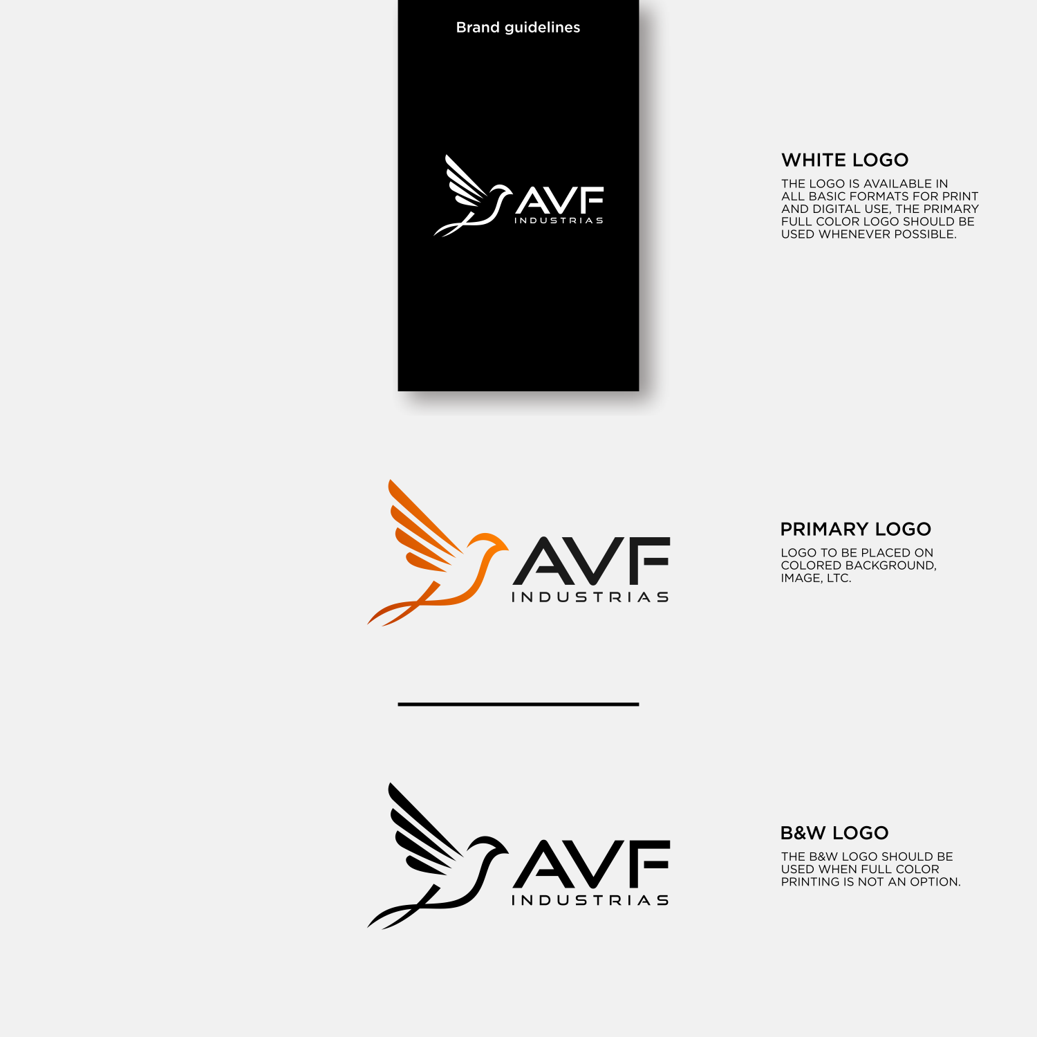 Logo Design by lanangejagat 2 for Industrias AVF S.A de C.V. | Design #21910269