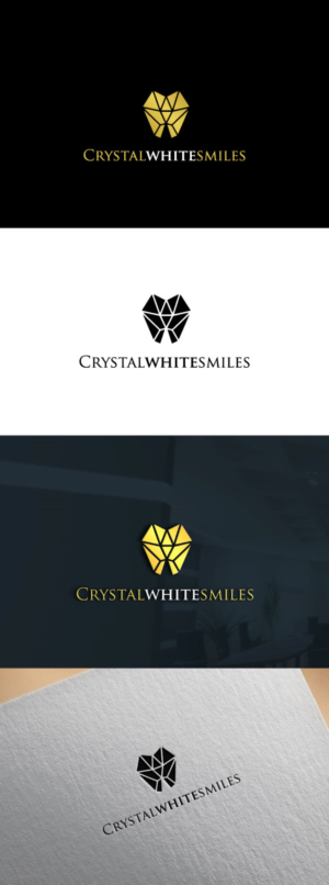 Crystalwhitesmiles | Logo Design by Artraj0196
