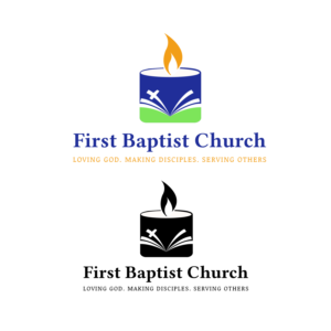 First Baptist Church.  Loving God.  Making Disciples.  Serving Others  | Logo Design by DesignLima