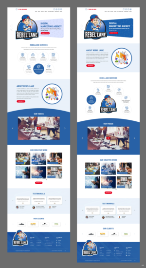Web Design par pb pour Rebel Lane | Design : #21865458
