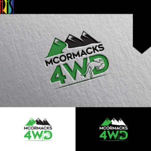 MCORMACKS      4WD | Logo Design by Iris 3