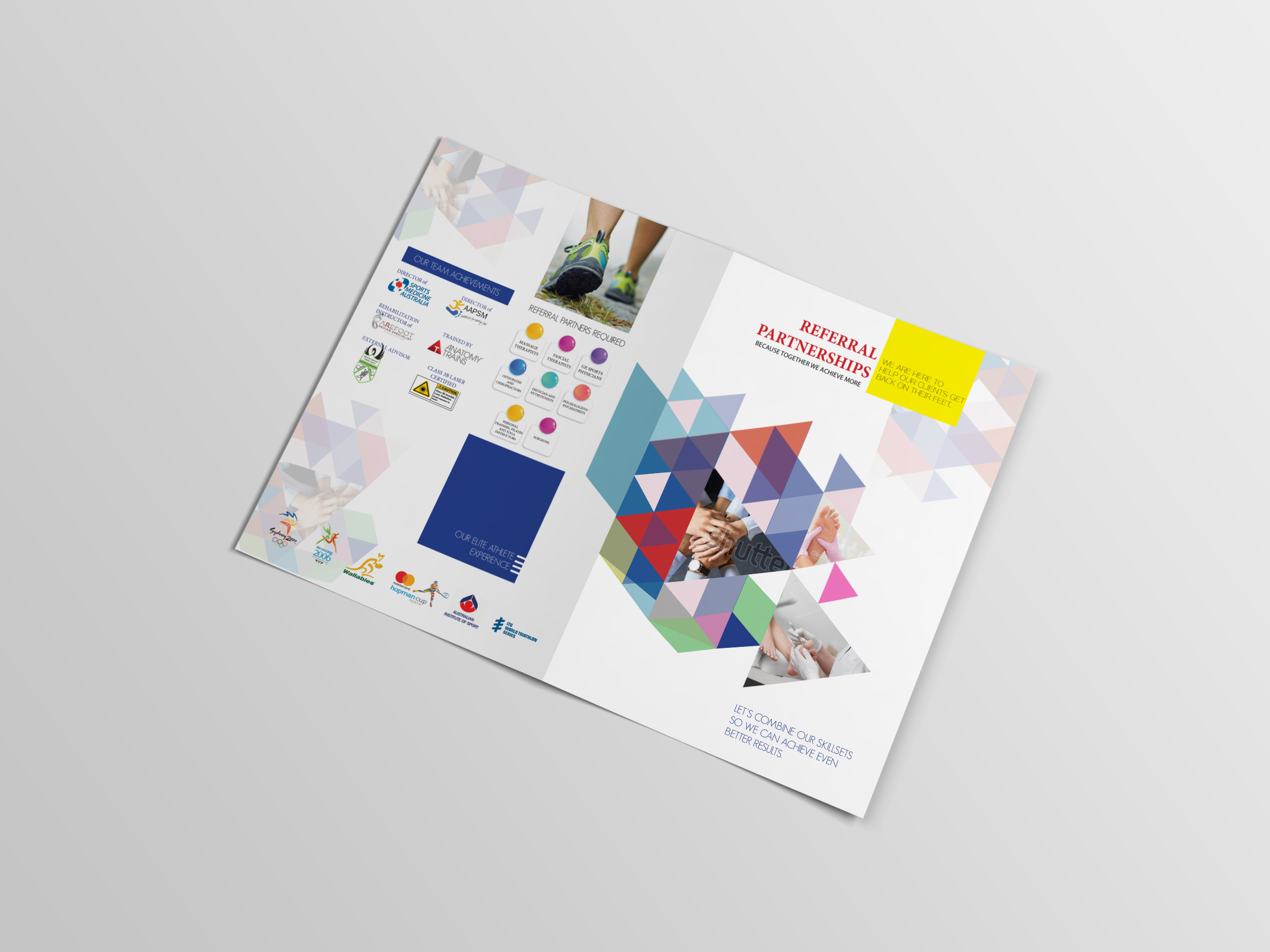Brochure Design by Pranab S. for The Foot Clinic | Design #21837965