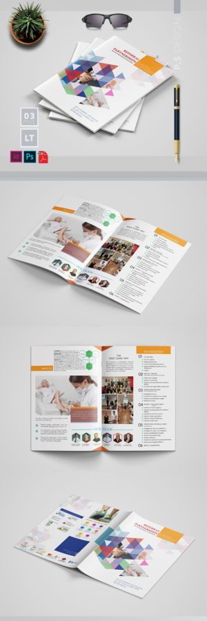 Broschüren-Design von Pranab S. für The Foot Clinic | Design: #21843360