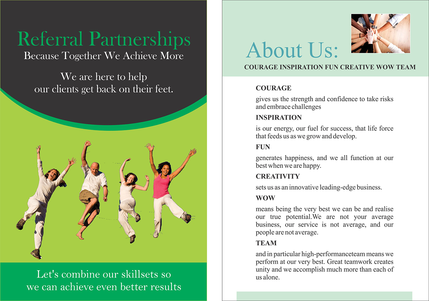 Design de Brochure par yadavsushil pour The Foot Clinic | Design #21870099