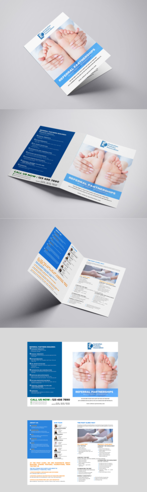 Brochure Design by debdesign for The Foot Clinic | Design: #21859778