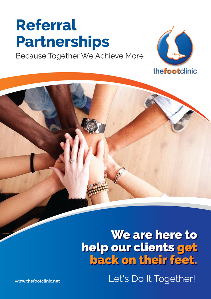 Brochure Design by rkailas for The Foot Clinic | Design #21904503