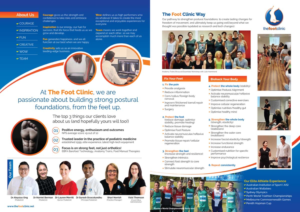 Brochure Design by rkailas for The Foot Clinic | Design: #21912308