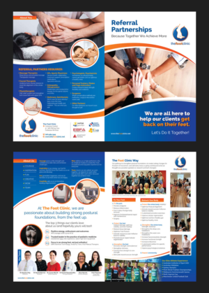 Building Referrer Relationships Booklet | Design de Brochure par rkailas