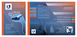 Design de Brochure par RAZORGRAPHICS pour The Foot Clinic | Design #21907516