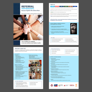 Brochure Design by GraphicsGuru for The Foot Clinic | Design: #21838788