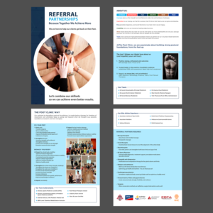 Building Referrer Relationships Booklet | Brochure Design by GraphicsGuru