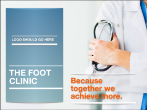 Brochure Design by rehamabdelkarim5 for The Foot Clinic | Design: #21841461