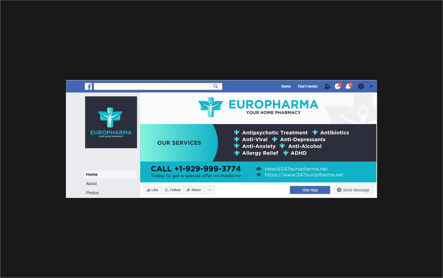 Facebook Design by INDIAN_Ashok for this project | Design #21852981