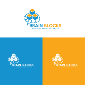 Brain Blocks Building Better Pathways | Diseño de Logo por Graphic Bricks