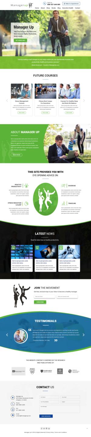 Landing Page Design by pb for this project | Design: #21843935