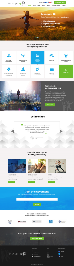 Diseño de Página de Aterrizaje por pb para este proyecto | Diseño #21843940