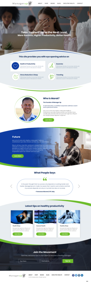 Landing Page Design by pb for this project | Design: #21843941