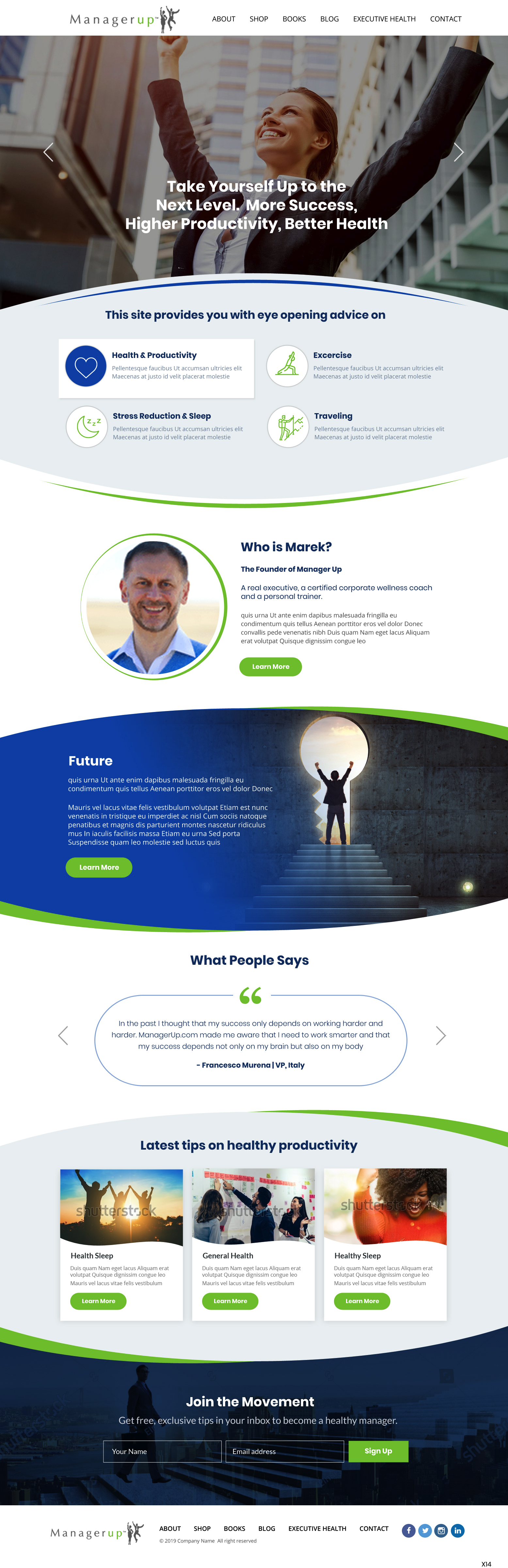 Landing Page Design by pb for this project | Design #21882627