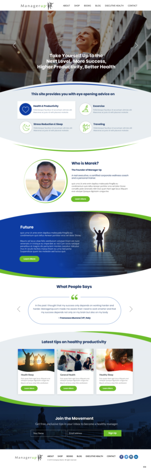 Landing Page Design by pb for this project | Design: #21882627