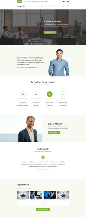 Landing Page Design by Zambo