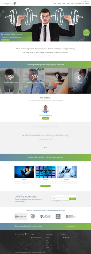 Landing Page Design by elenaivanova for this project | Design: #21854134
