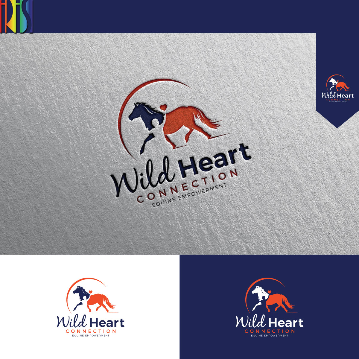 Logo Design by Iris 3 for Wild Heart Connection  | Design: #21840363