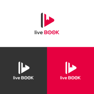 LiveBook  or liveBOOK - Logo plus logo type | Design de Logo par QILLASOFT-Design