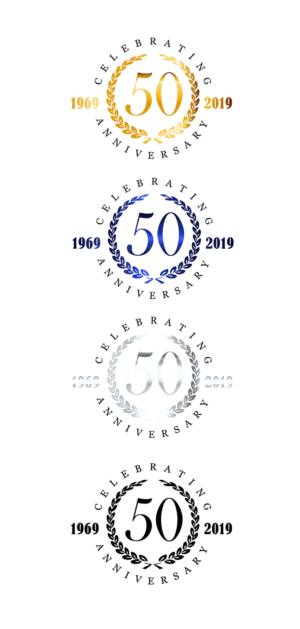 50th Anniversary Company  Image (Logo) | Graphic Design by IndreDesign