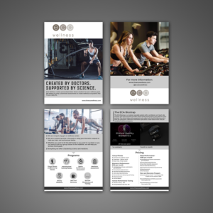 Wellness/ Medical Fitness Company Seeks Promotional Brochure | Design de Brochure par aspiremedia